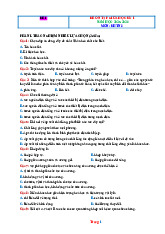 Bộ 10 Đề Ôn Tập Giữa Học Kỳ 1 KHTN 8 Năm Học 2025-2026 Có Đáp Án