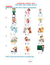 Đề Ôn Tập HK2 Anh 3 Global Success 2024-2025 Có Đáp Án Và File Nghe-Đề 15