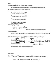 Phân tích Doanh thu & Mô hình Hồi quy môn Thống kê trong kinh tế và kinh doanh | Trường Đại học Kinh tế Quốc dân