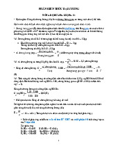 Các Định Luật Cơ Bản và Nồng Độ Đương Lượng trong Hóa Học (Buổi 1-4)