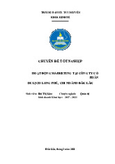 Chuyên Đề Tốt Nghiệp: Hoạt Động Marketing tại Công Ty Du Lịch Long Phú môn Nghiên cứu về Marketing | Trường Đại Học Tây Nguyên
