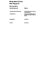 Bài tập nhóm - Tìm hiểu công cụ Google Form (NLS 02)