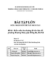 Phần mềm tìm đường đi trên bản đồ phường Phương Mai, quận Đống Đa, Hà Nội | Môn Nhập môn trí tuệ nhân tạo - Đại học Bách Khoa Hà Nội