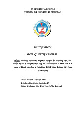 Tài liệu ôn thi mô tả công việc & tuyển dụng VietinBank | Môn Quản trị nhân lực - Đại học Kinh Tế Quốc Dân