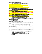 Đề Thi Giữa Kỳ 101 - 200 KTCT: Câu Hỏi Về Lao Động & Giá Trị Hàng Hoá