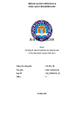 Xây dựng kế hoạch kinh doanh của hàng cho thuê và kinh doanh thời trang nữ daily home | Bài thảo luận khởi sự kinh doanh