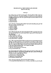 Top 100 câu hỏi ôn tập học phần về Tư tưởng Hồ Chí Minh | Đại học Văn Lang