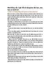 Mua bằng cấp 3 giả để sử dụng học đại học, cao học có bị đi tù?