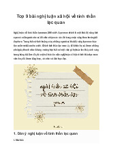 Top 9 bài nghị luận xã hội về tinh thần lạc quan trong cuộc sống | Ngữ văn 10