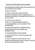 Bài tập tự học Pháp luật đại cương | Học viện Báo chí và tuyên truyền