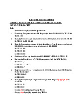 Bài tập kế toán tài chính 1 | Học viện Nông nghiệp Việt Nam