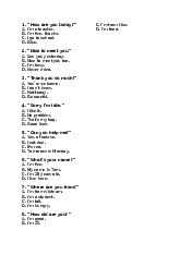 Luyện tập giao tiếp qua những câu trắc nghiệm