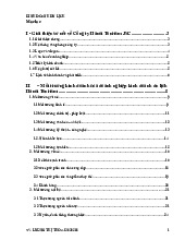 Phân Tích Môi Trường Kinh Doanh Công Ty Hanoi Tourism JSC. Môn Quản trị chiến lược (Phenikaa)| Đại học Trường Đại học Phenika.