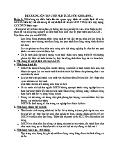 Đề Cương Ôn Tập Môn Chủ nghĩa xã hội khoa học | Đại học Kinh Tế Quốc Dân