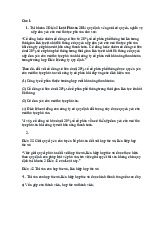 Bài Kiểm Tra Luật Kinh Tế 2: Quy Định Về Phá Sản Doanh Nghiệp | Trường Đại học Thương Mại