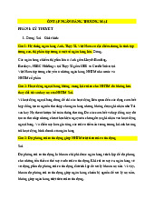 Tài liệu ôn tập Môn Ngân hàng thương mại | Học viện Ngân hàng