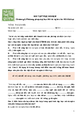 Chương 2: Phương pháp dạy học  Nói và nghe cho học sinh tiểu học | lý thuyết môn tiếng việt thực hành | trường Đại học Huế