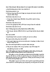 Câu hỏi ôn tập 1,2,3,4 kinh tế vĩ mô | Đại học Kinh tế Thành phố Hồ Chí Minh