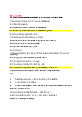 200 câu trắc nghiệm triết học | Trường Đại học Luật - Đại học Quốc gia Hà Nội