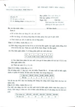 Đề thi kết thúc học phần Xác suất thống kê | Trường Đại học Phenikaa