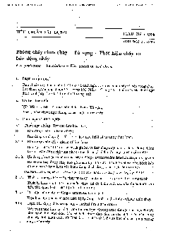 Tiêu chuẩn xây dựng: Phòng cháy chữa cháy - Từ vựng - Phát hiện cháy và báo động cháy
