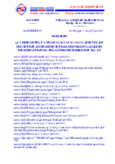 Nghị định quy định xử phạt vi phạm hành chính trong lĩnh vực bổ trơ tư pháp, ban hành tư pháp, hôn nhân và gia đình, thi hành án dân sự, phá sản doanh nghiệp, hợp tác xã | Tài liệu Luật Hành Chính | Học viện Hành Chính Quốc Gia