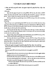Vấn đáp và phân tích môn Luật hiến pháp | Học viện Phụ nữ Việt Nam