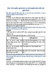 Giải SGK Sinh học 12 Kết nối tri thức Bài 10: Di truyền giới tính và di truyền liên kết với giới tính