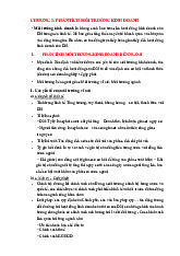 Phân tích môi trường kinh doanh chương 2 | Môn Quản trị chiến lược trong kinh doanh - Đại học Ngoại Thương