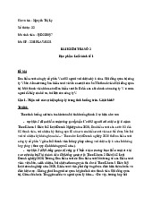 Bài Kiểm Tra Số 2 - Luật Kinh Tế | Đại học Thương Mại