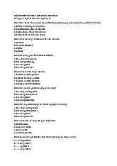 Trắc nghiệm thi thực hành hóa sinh | Đại học Nguyễn Tất Thành