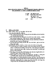 Bài Tập Lớn Môn Kinh Tế Đô Thị - Kiến trúc máy tính | Trường Đại học Kiến trúc Hà Nội