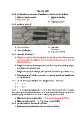 Đề cương trắc nghiệm ôn tập môn Quản lý chất lượng sản phẩm | Học viện Nông nghiệp Việt Nam