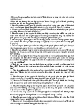 Câu hỏi tự luận môn luật thương mại quốc tế