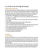 Các nét chữ cơ bản cho bé tập viết vào lớp 1