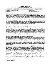 Chương 2 Tiến Trình và Trao Đổi Thông Tin | Môn Hệ thống phân tán và ứng dụng - Đại học Bách Khoa Hà Nội