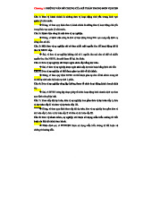 Đúng sai HCSN - Kế toán hành chính sự nghiệp (Chương 1-4)