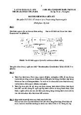 Đề thi số 6 Kỹ thuật xử lý và Truyền thông đa phương tiện giữa kỳ 1 năm học 2022-2023 | Trường Đại học Công nghệ, Đại học Quốc gia Hà Nội