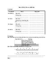 Ôn tập về các phép đo | Đại học Sư phạm Hà Nội
