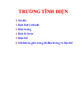 Điện Trường Tĩnh: Định Luật Coulomb và Định Lý Gauss môn Vật lý đại cương 2  | Học viện Công Nghệ Bưu Chính Viễn Thông