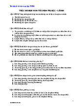 Đề cương trắc nghiệm | Kinh tế chính trị Mác - Lênin | Đại học Tôn Đức Thắng