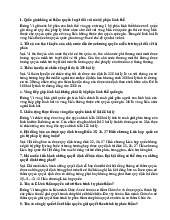 Nhận Định Đúng Sai - Công Pháp Quốc Tế | Trường Cao đẳng Kinh tế - Kỹ thuật Công thương