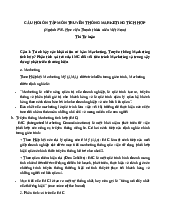 Tài liệu truyền thông marketing tích hợp