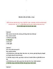 TOP 150 Câu đáp án trắc nghiệm môn Pháp luật đại cương - Pháp luật đại cương | Trường Đại học Mở Hà Nội