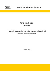 Tiêu chuẩn TCVN 13967:2024 - Thiết Kế Nhà Ở Riêng Lẻ | Môn Xây dựng dân dụng - Đại học Xây Dựng Hà Nội