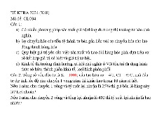 Đề thi cuối kỳ học phần Kinh tế chính trị năm 2024 - 2025 | Đại học Luật Thành phố Hồ Chí Minh