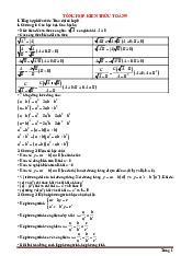 Kiến Thức Cơ Bản Toán 9 Cả Năm