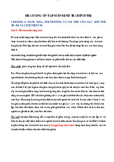 Đề cương ôn tập Môn Kinh tế chính trị Mác-Lenin | Đại học Bách Khoa Hà Nội