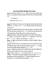 Đề cương môn hóa lý 1- Trường Đại học bách khoa - Đại học đà nẵng.