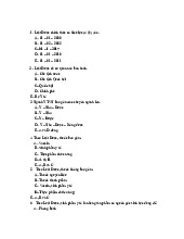 Câu hỏi ôn tập môn Pháp Chế Dược | Đại học Nguyễn Tất Thành